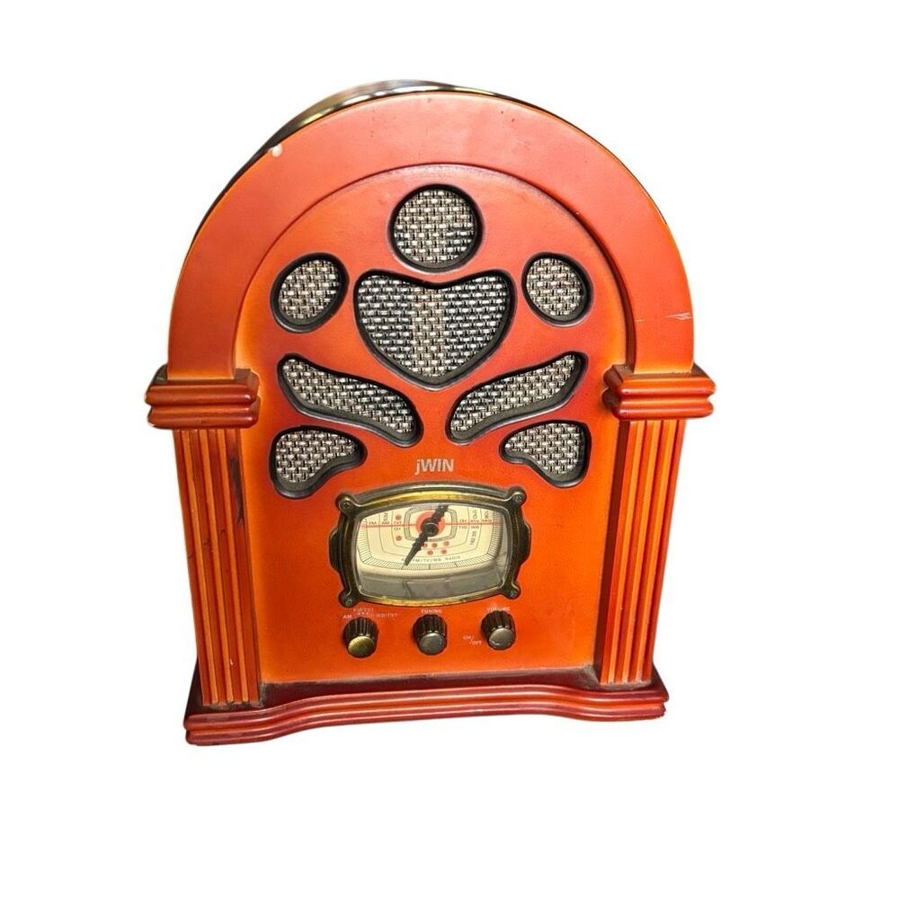 jWIN Model JK-111 AM/FM/WB/TV1/TB2 Nostalgic Radio